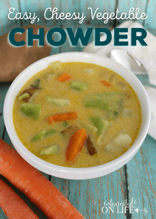 Easy Cheesy Vegetable Chowder