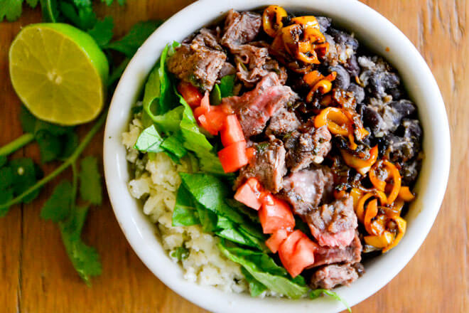 Grain-Free Chipotle-Style Burrito Bowl