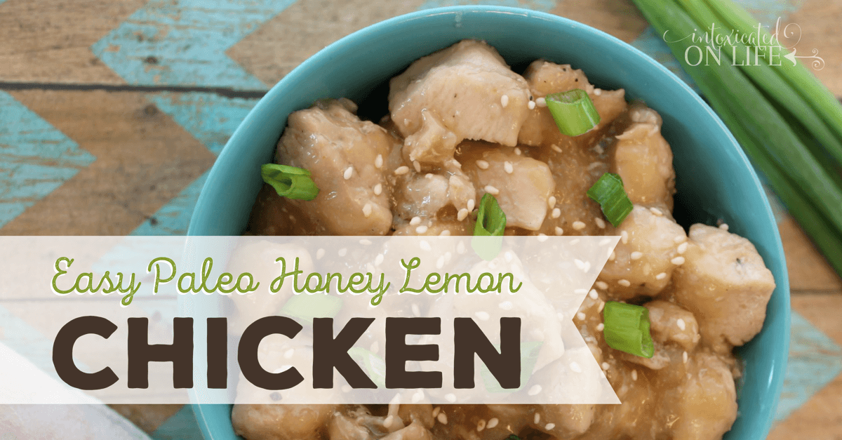 Paleo Honey Lemon Chicken