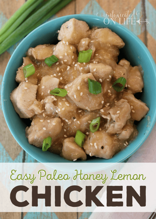 Paleo Honey Lemon Chicken