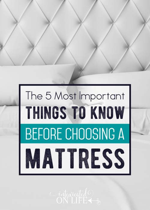 The 5 Most Important Things To Know Before Choosing A Mattress