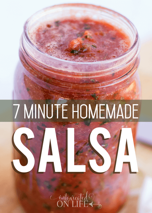 7 Minute Homemade Salsa