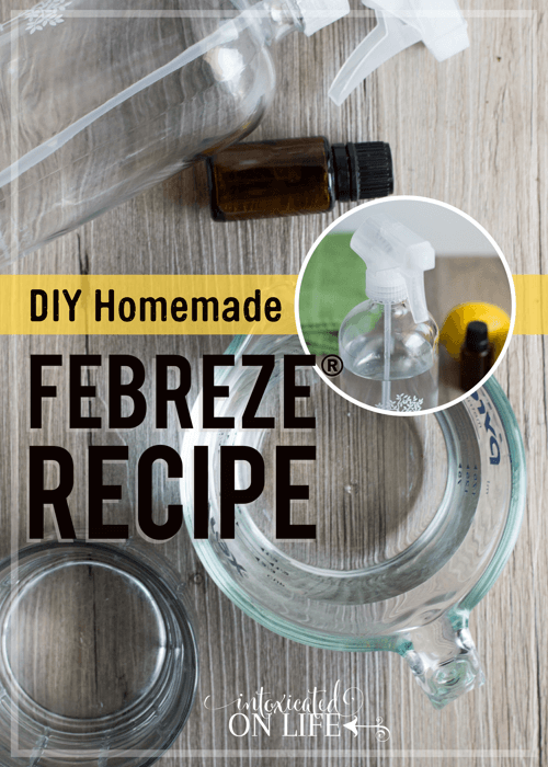 DIY Homemade Febreze Recipe