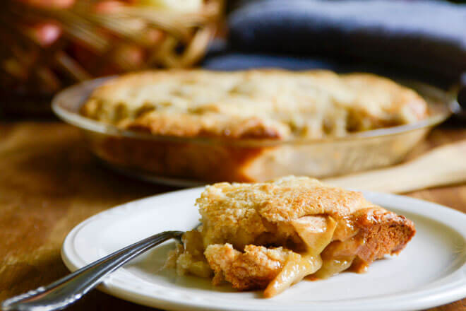 This Grain-Free Maple Apple Cobbler is the perfect treat, whether you enjoy it for breakfast, dinner, or dessert!