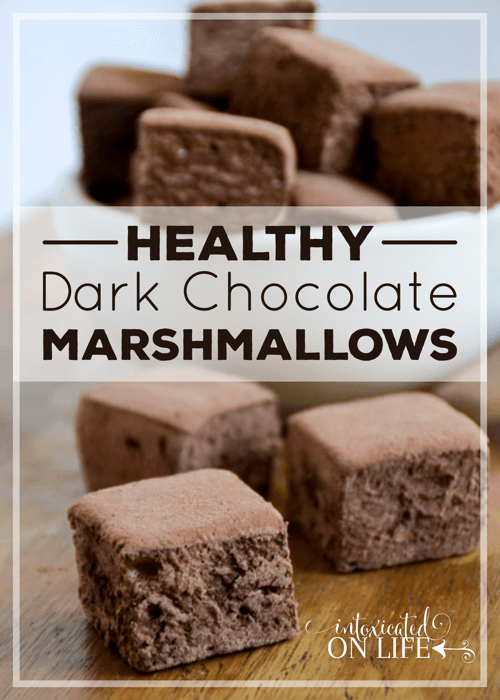 Healthy Dark Chocolate Marshmallows