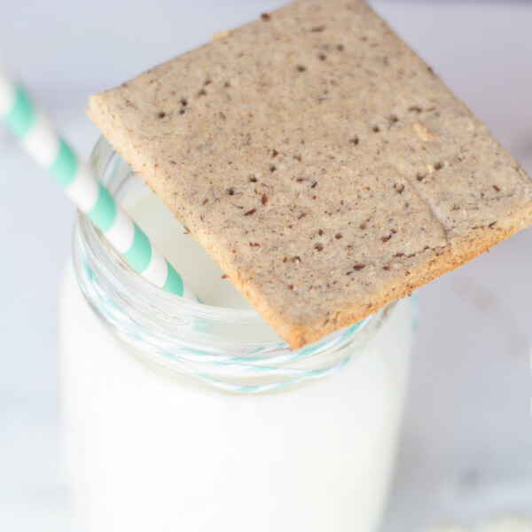 Homemade GrainFree Graham Crackers (with a sugarfree option!)