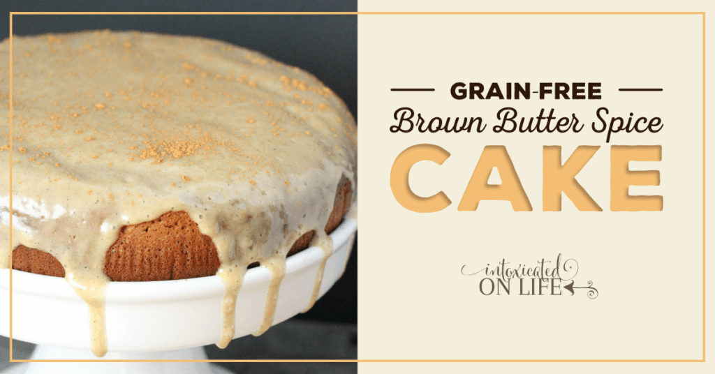 Grain Free Brown Butter Spice Cake FB