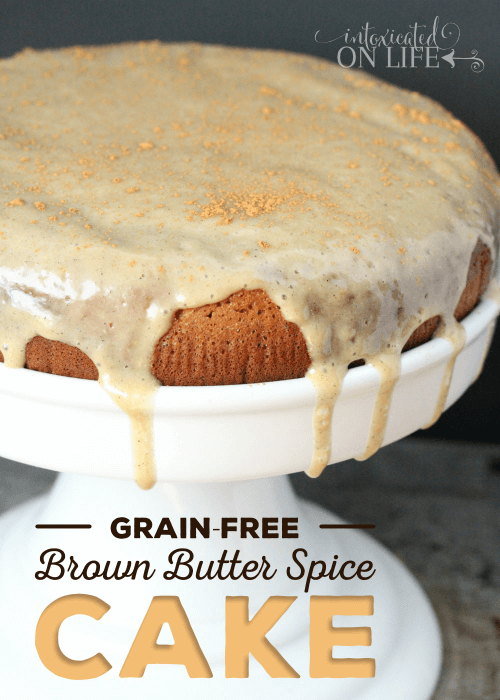 Grain Free Brown Butter Spice Cake