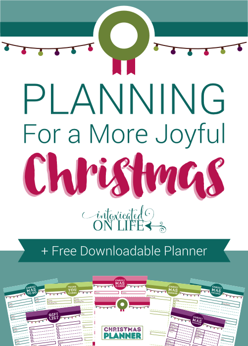 Planning For A More Joyful Christmas Free Downloadable Planner