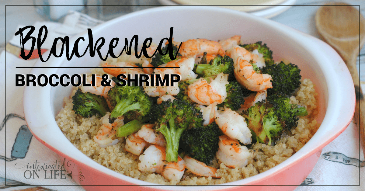 Blackened Broccoli Shrimp