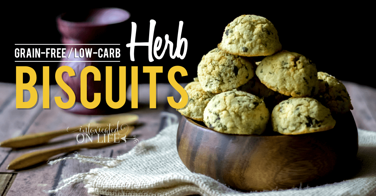 Grain Free Low Carb Herb Biscuits