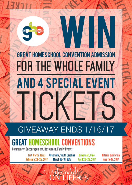 Homeschool Convention Tickets Giveaway