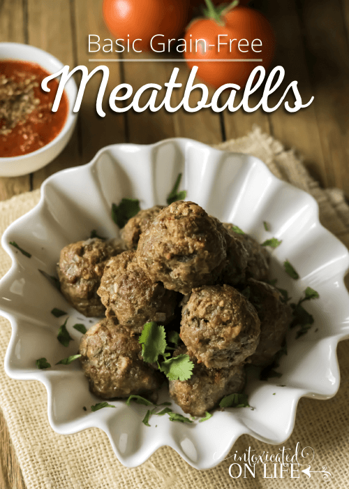 Basic Grain-Free Meatballs