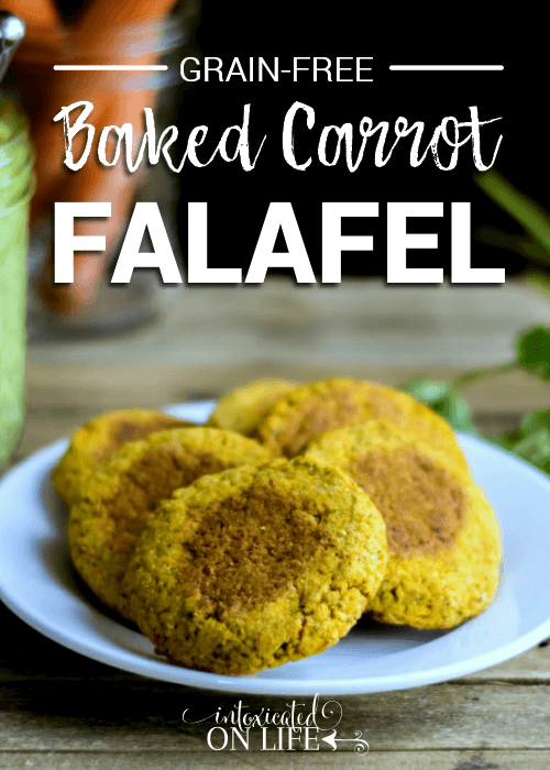 Grain Free Baked Carrot Falafel