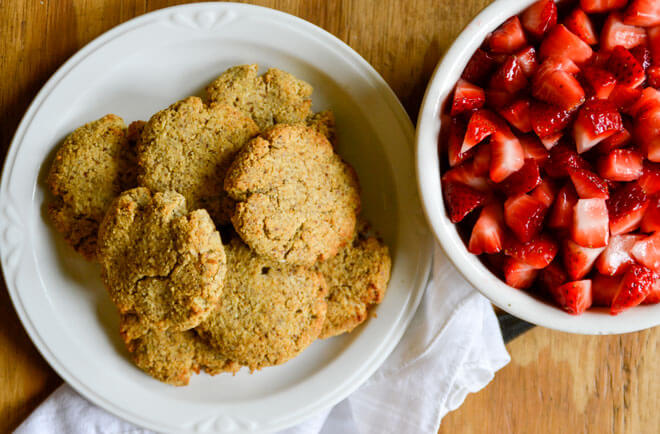 ingredients for short cake