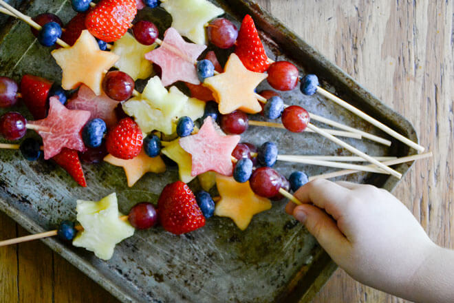 Kid-Friendly Fruit Kabobs