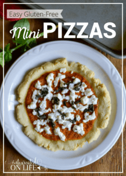 Easy Gluten Free Mini Pizzas - super tasty