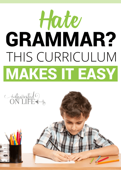 Hate Grammar This Curriculum Makes It Easy