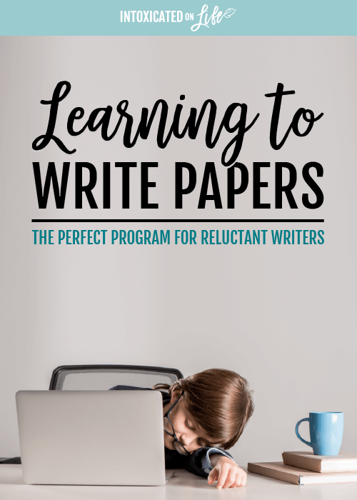 Learning To Write Papers The Perfect Program For Reluctant Writers