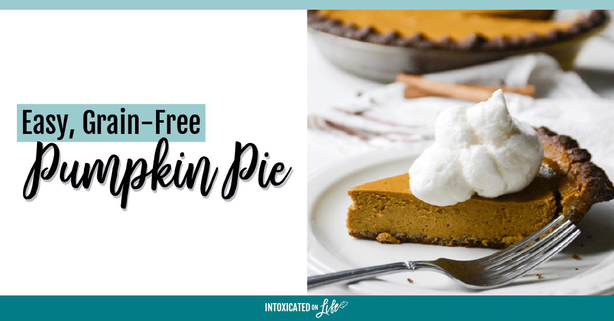 Easy Grain Free Pumpkin Pie