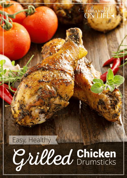 Easy Healthy Grilled Chicken Drumsticks