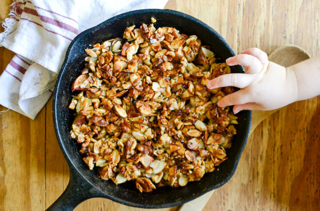 Almond Walnut Apple Crisp 