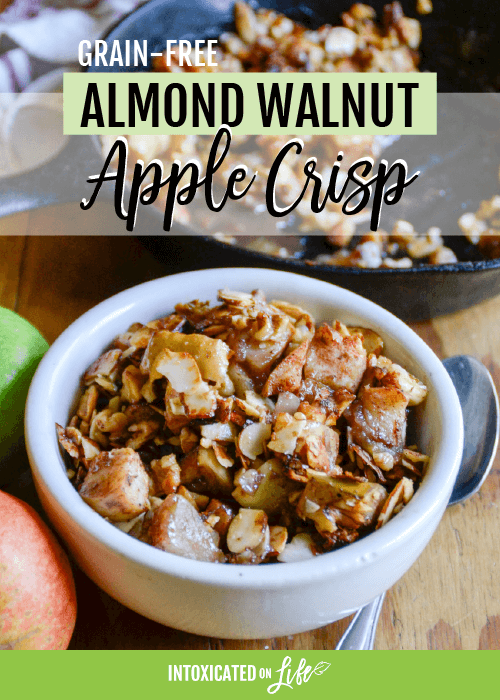 Grain Free Almond Walnut Apple Crisp