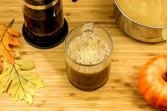 Paleo Pumpkin Spice Latte Step