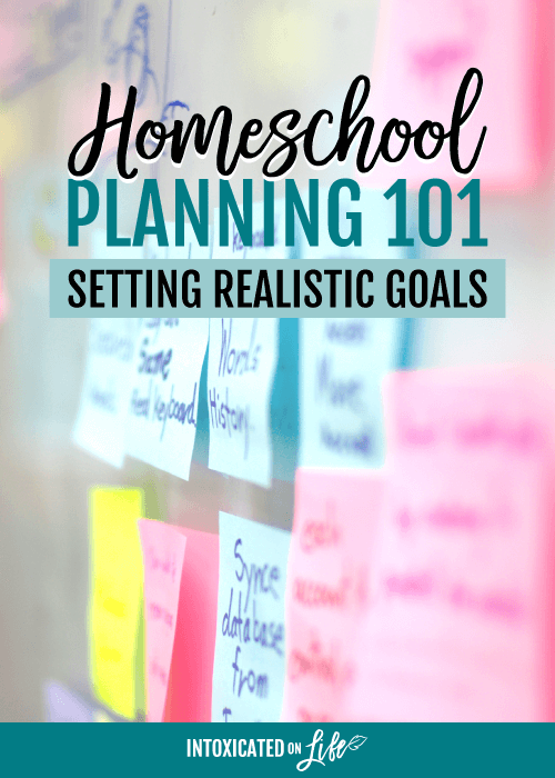 Homeschool Planning 101 Setting Realistic Goals