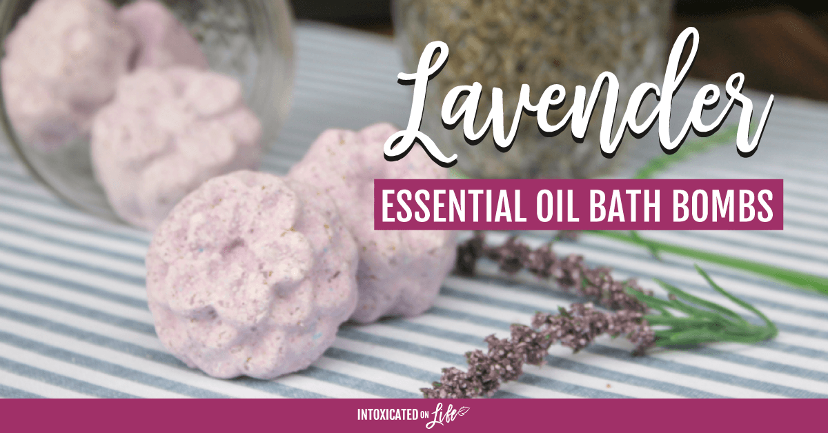 Lavender Essential Oil Bath Bomb