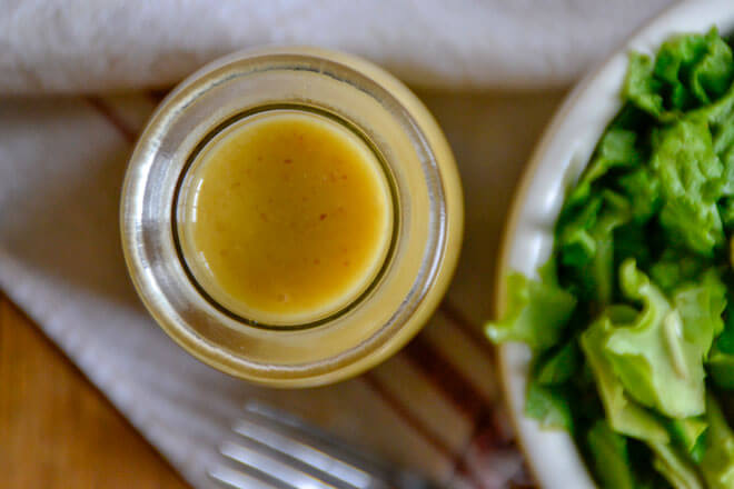 3 Ingredient Honey Mustard Dressing