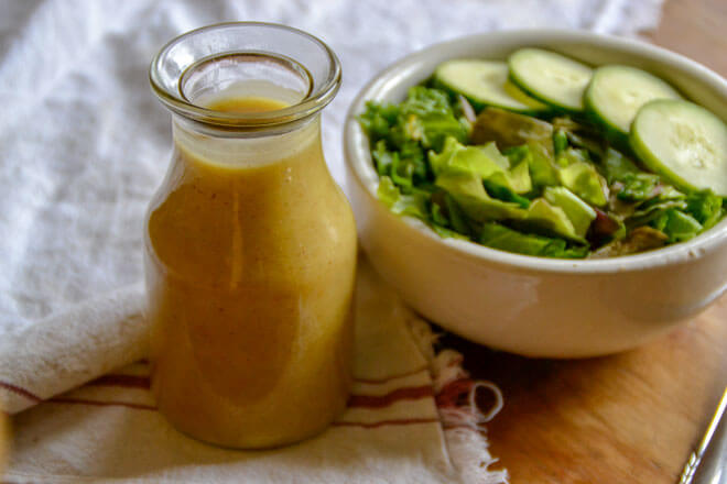 3 Ingredient Honey Mustard Dressing