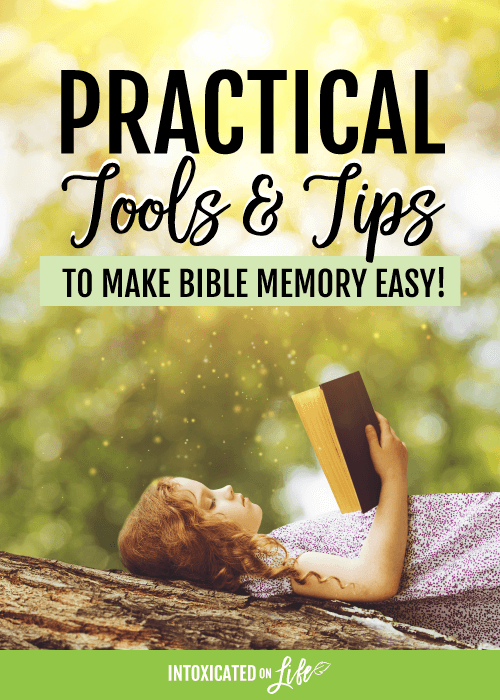 Practical Tools And Tips To Make Bible Memory Easy