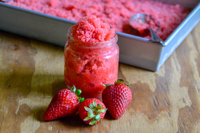 Strawberry Granita 5