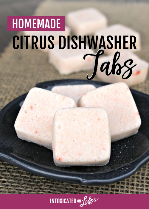 Homemade Dishwasher Tabs