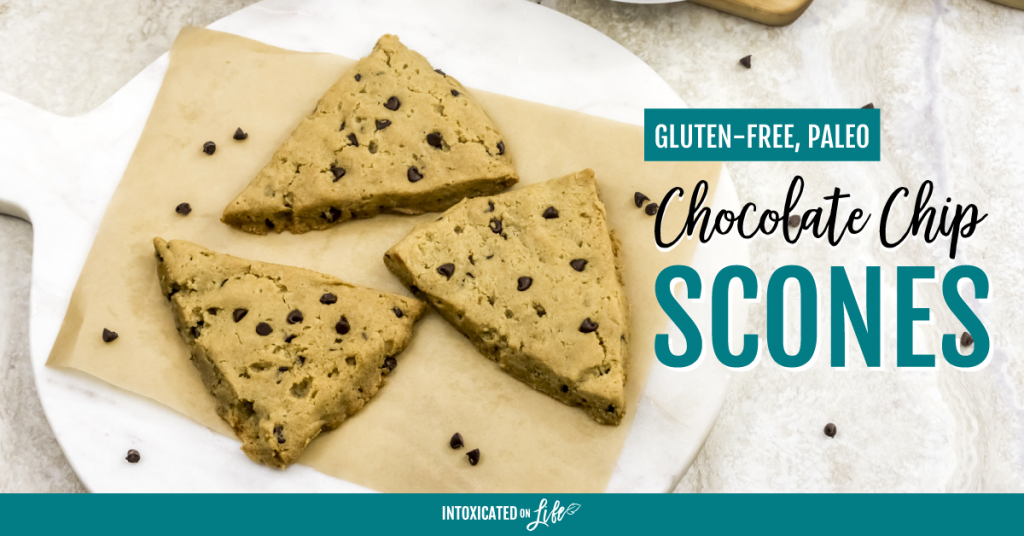 Paleo Chocolate Chip Scones