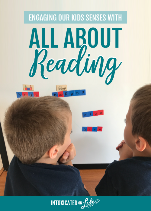 Engaging Our Kids Senses With All About Reading