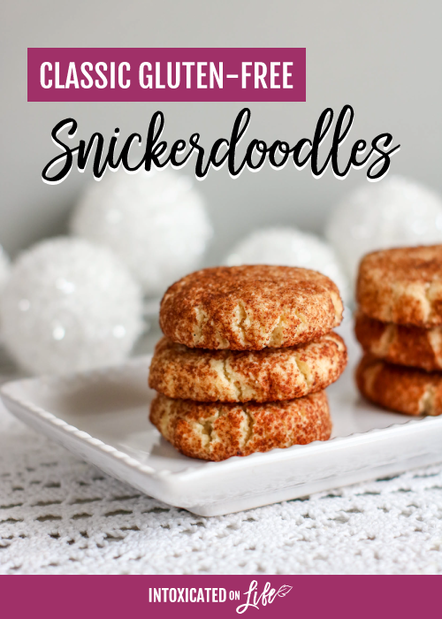 Classic Gluten-Free Snickerdoodles