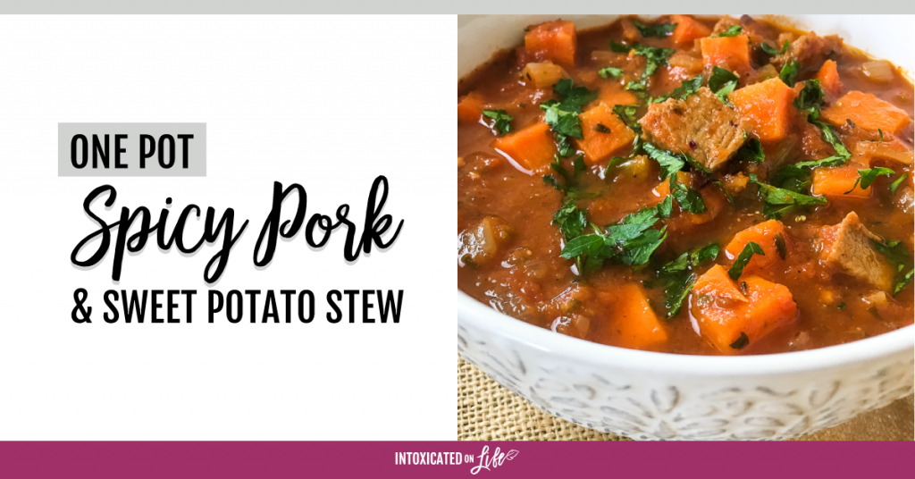 One Pot Spicy Pork and Sweet Potato Stew