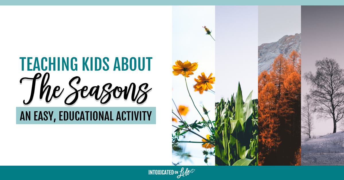 Teaching Kids About The Seasons An Easy Educational Activity