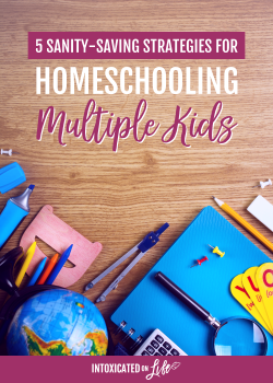 5 Sanity-Saving Strategies for Homeschooling Multiple Kids