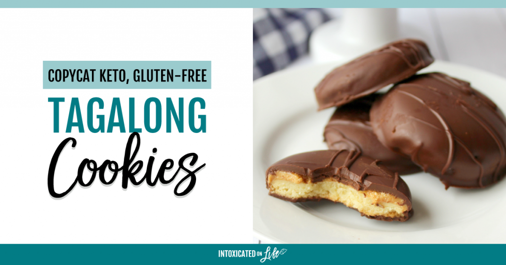 Copycat Keto, Gluten-Free Tagalong Cookies