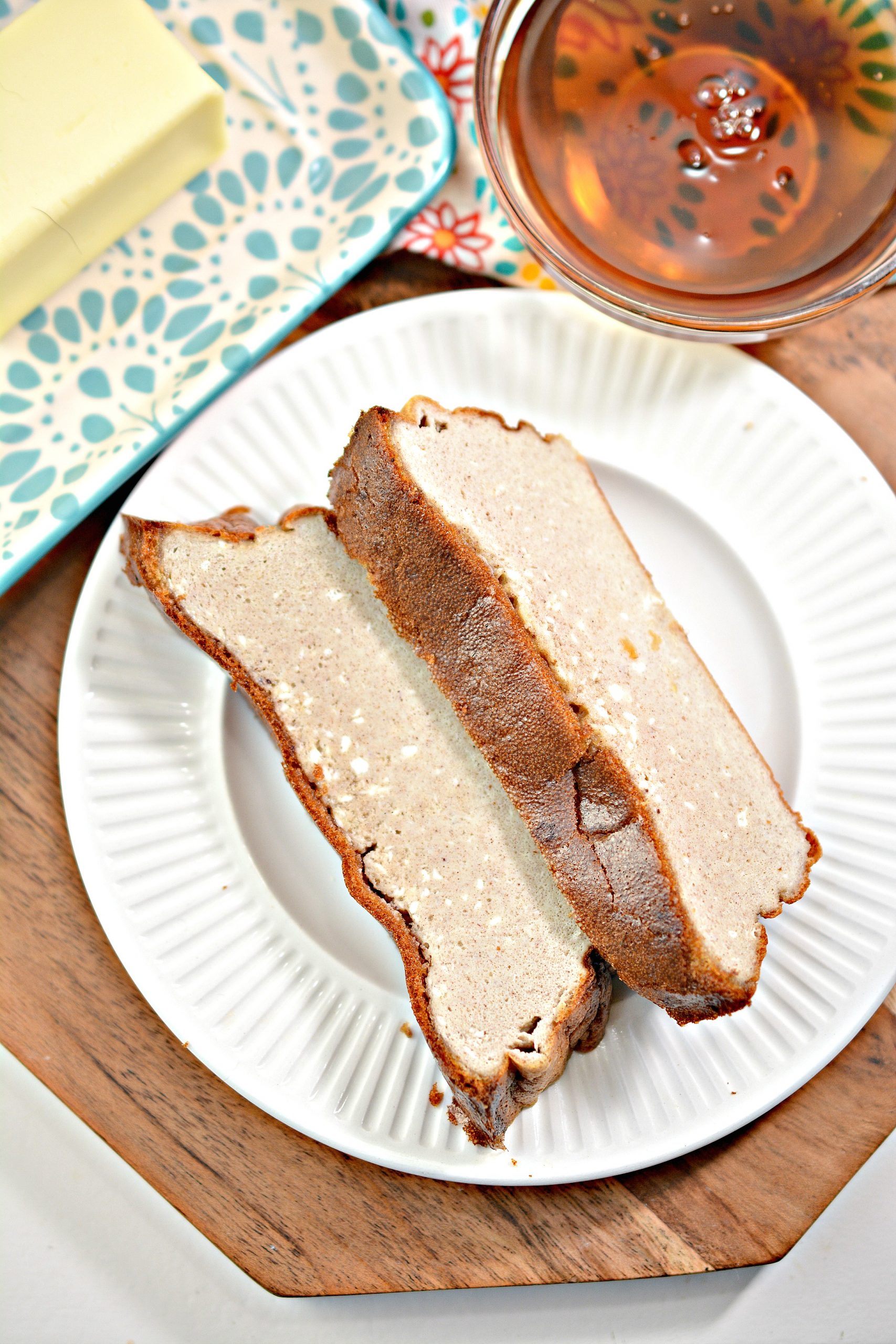 Great for breakfast with coffee, this keto french toast egg loaf is super simple to put together and will have you coming back for more.  https://www.intoxicatedonlife.com/?p=96683