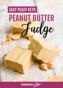 Easy Peasy Keto Peanut Butter Fudge
