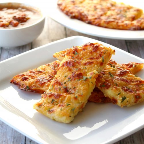 Keto, Gluten-Free Easy Cheesy Bread